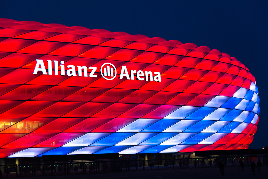 allianz arena - led screens